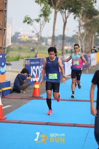 Race photo from ISOPlus Run 2024 Jakarta