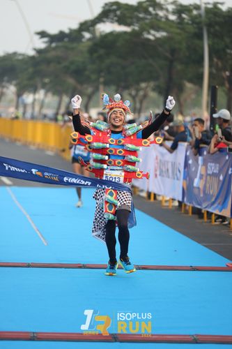 Race photo from ISOPlus Run 2024 Jakarta