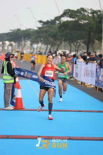 Race photo from ISOPlus Run 2024 Jakarta