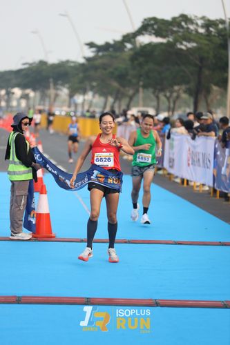 Race photo from ISOPlus Run 2024 Jakarta