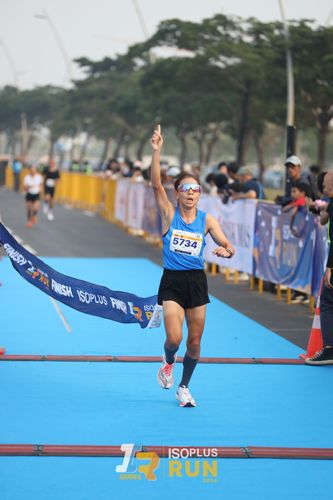 Race photo from ISOPlus Run 2024 Jakarta