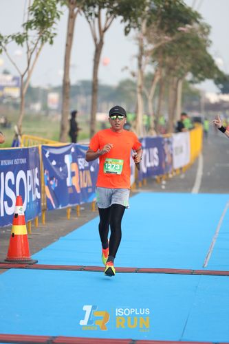 Race photo from ISOPlus Run 2024 Jakarta
