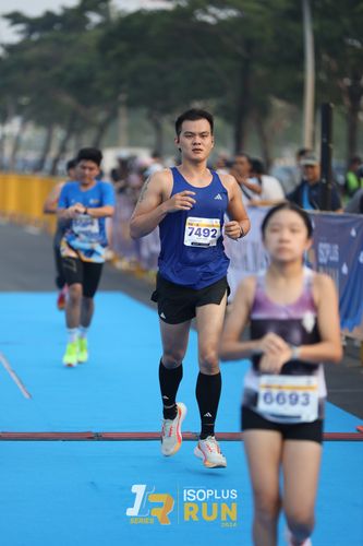 Race photo from ISOPlus Run 2024 Jakarta