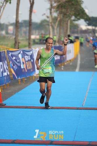Race photo from ISOPlus Run 2024 Jakarta