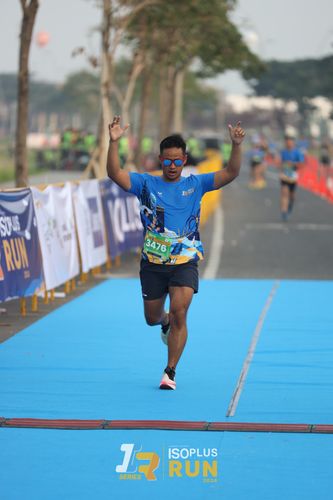 Race photo from ISOPlus Run 2024 Jakarta