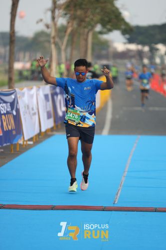 Race photo from ISOPlus Run 2024 Jakarta