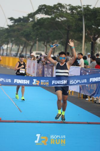 Race photo from ISOPlus Run 2024 Jakarta