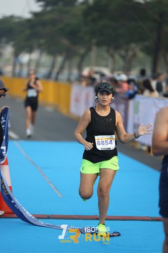 Race photo from ISOPlus Run 2024 Jakarta