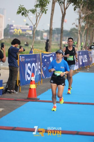 Race photo from ISOPlus Run 2024 Jakarta