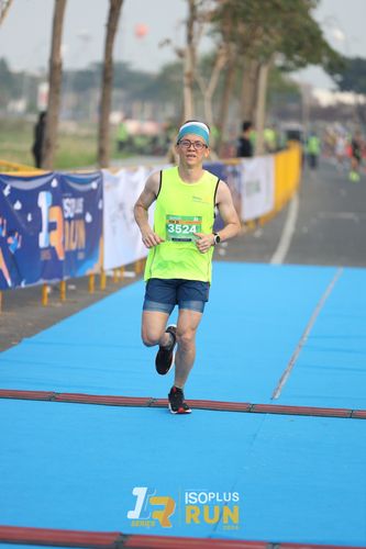 Race photo from ISOPlus Run 2024 Jakarta