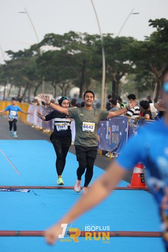 Race photo from ISOPlus Run 2024 Jakarta