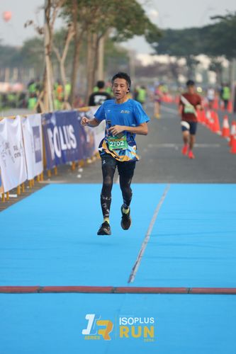 Race photo from ISOPlus Run 2024 Jakarta
