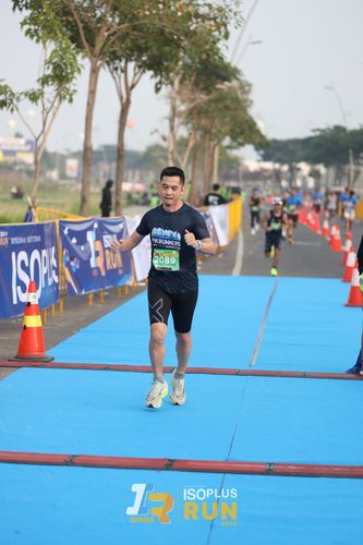 Race photo from ISOPlus Run 2024 Jakarta