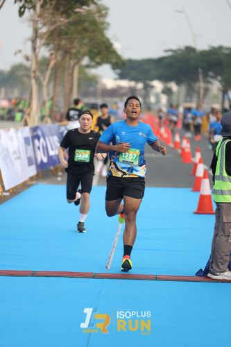 Race photo from ISOPlus Run 2024 Jakarta