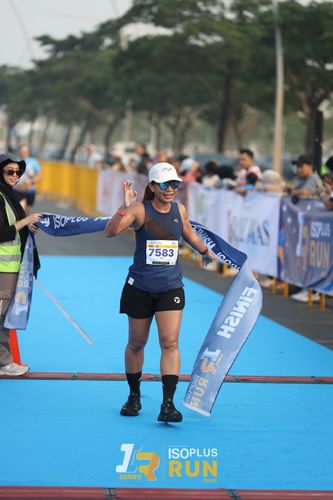 Race photo from ISOPlus Run 2024 Jakarta