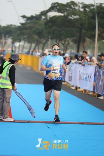 Race photo from ISOPlus Run 2024 Jakarta