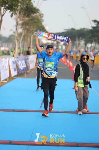 Race photo from ISOPlus Run 2024 Jakarta