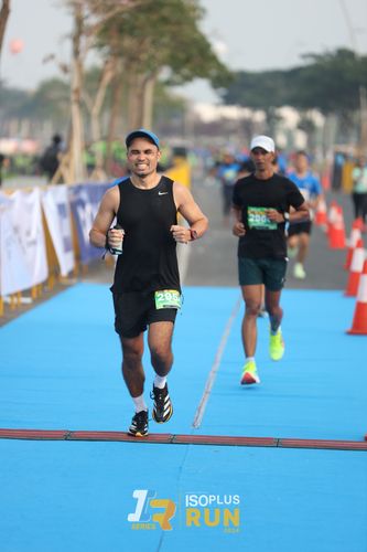 Race photo from ISOPlus Run 2024 Jakarta