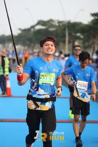 Race photo from ISOPlus Run 2024 Jakarta