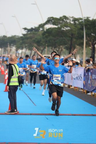 Race photo from ISOPlus Run 2024 Jakarta