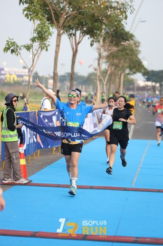 Race photo from ISOPlus Run 2024 Jakarta