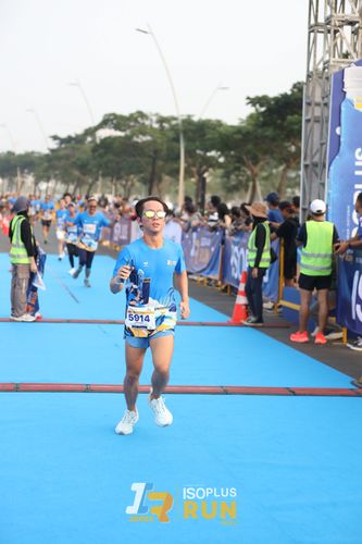 Race photo from ISOPlus Run 2024 Jakarta