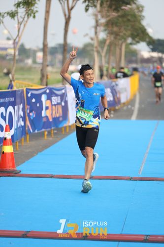 Race photo from ISOPlus Run 2024 Jakarta