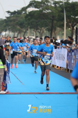 Race photo from ISOPlus Run 2024 Jakarta