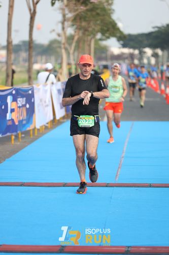Race photo from ISOPlus Run 2024 Jakarta