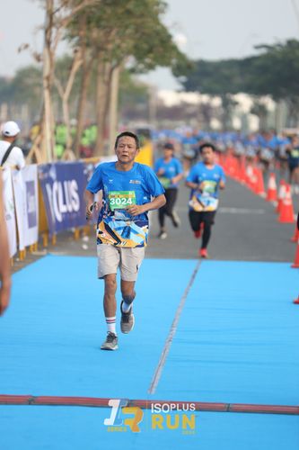 Race photo from ISOPlus Run 2024 Jakarta