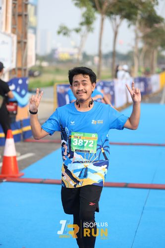 Race photo from ISOPlus Run 2024 Jakarta
