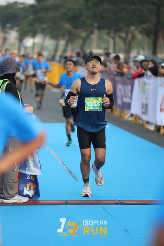 Race photo from ISOPlus Run 2024 Jakarta