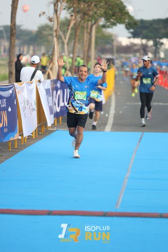 Race photo from ISOPlus Run 2024 Jakarta