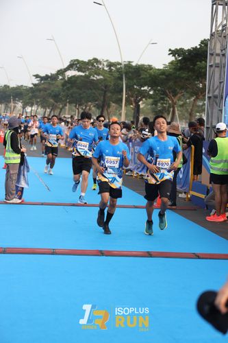 Race photo from ISOPlus Run 2024 Jakarta