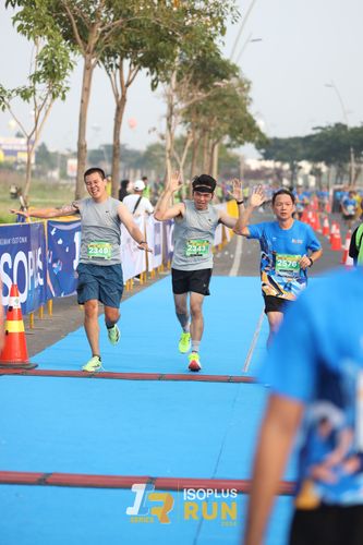 Race photo from ISOPlus Run 2024 Jakarta
