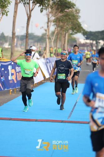 Race photo from ISOPlus Run 2024 Jakarta