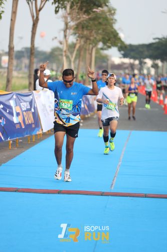 Race photo from ISOPlus Run 2024 Jakarta