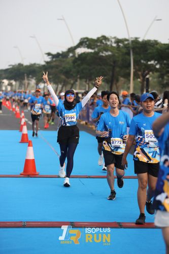 Race photo from ISOPlus Run 2024 Jakarta