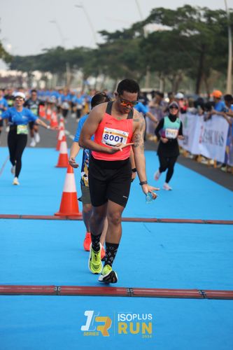 Race photo from ISOPlus Run 2024 Jakarta