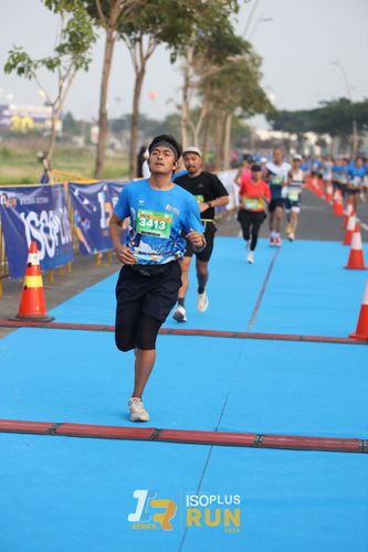 Race photo from ISOPlus Run 2024 Jakarta