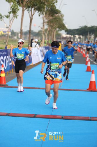 Race photo from ISOPlus Run 2024 Jakarta