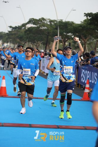 Race photo from ISOPlus Run 2024 Jakarta