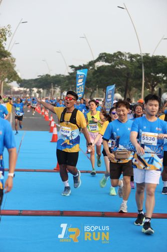 Race photo from ISOPlus Run 2024 Jakarta