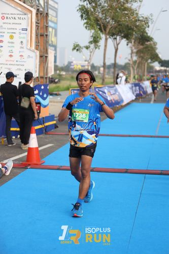 Race photo from ISOPlus Run 2024 Jakarta