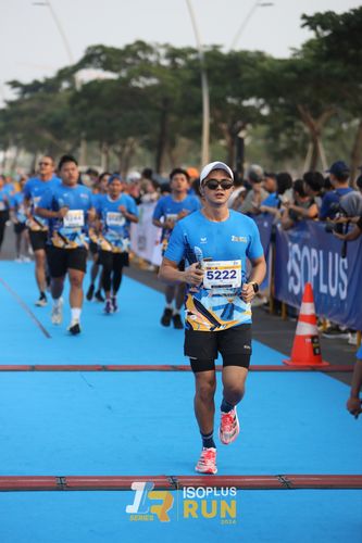 Race photo from ISOPlus Run 2024 Jakarta
