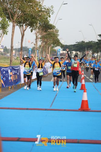 Race photo from ISOPlus Run 2024 Jakarta