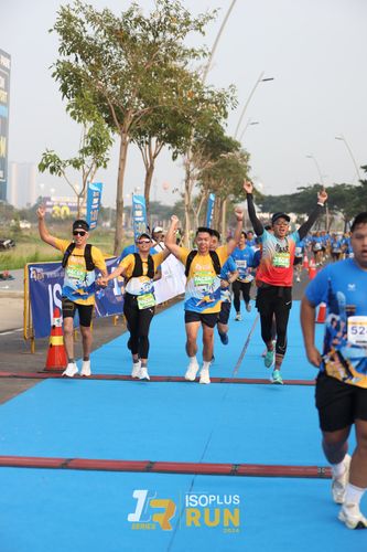 Race photo from ISOPlus Run 2024 Jakarta