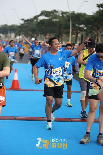Race photo from ISOPlus Run 2024 Jakarta