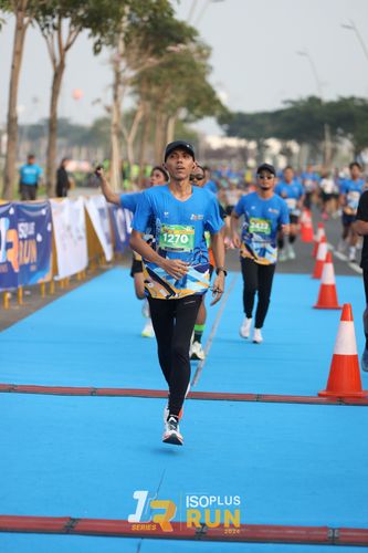 Race photo from ISOPlus Run 2024 Jakarta