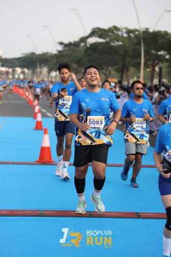 Race photo from ISOPlus Run 2024 Jakarta